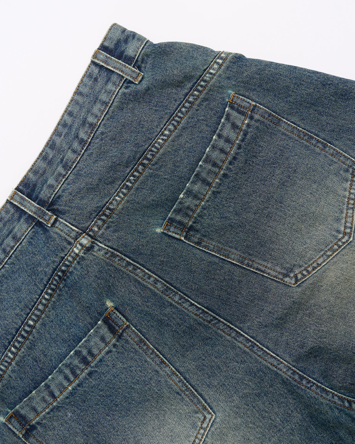Omygoods Scimitar Denim Baggy Jorts