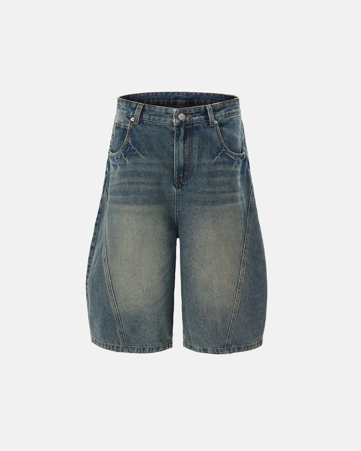 Omygoods Scimitar Denim Baggy Jorts