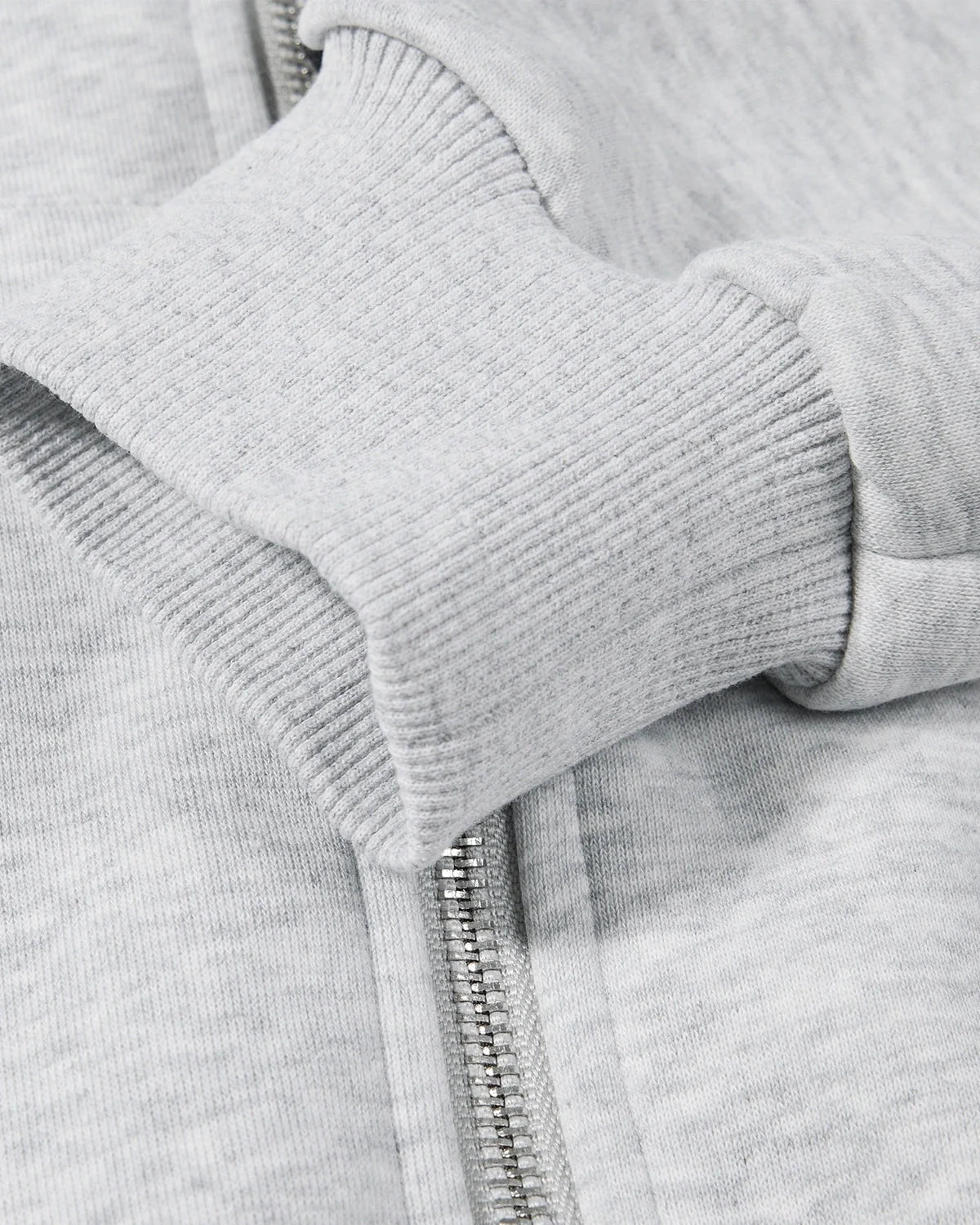 Omygoods Script Graphic Boxy Zip Up Hoodie