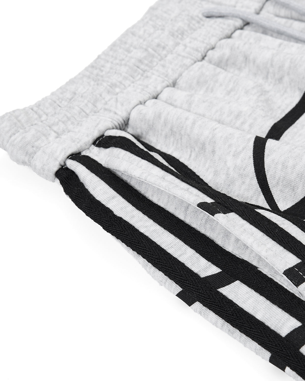 Omygoods Script Stripe Baggy Sweatpants
