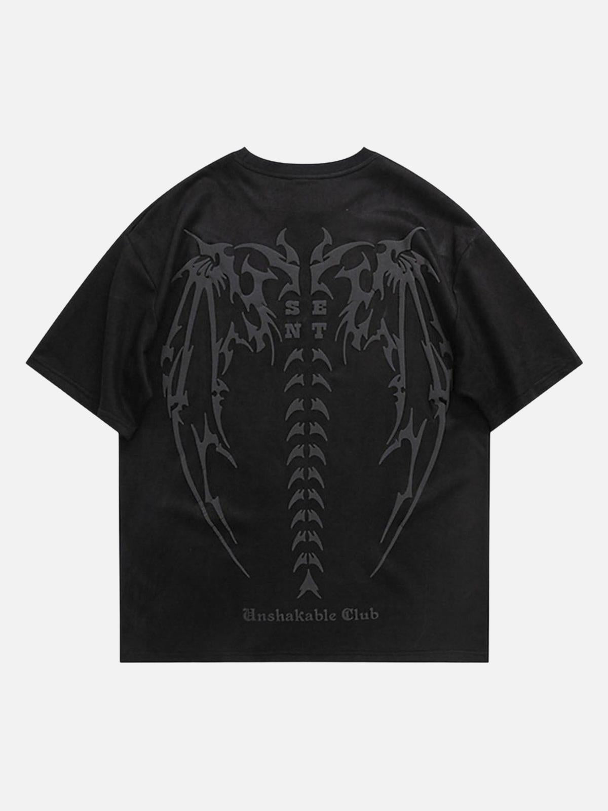 Omygoods Skeleton Vintage T-Shirt