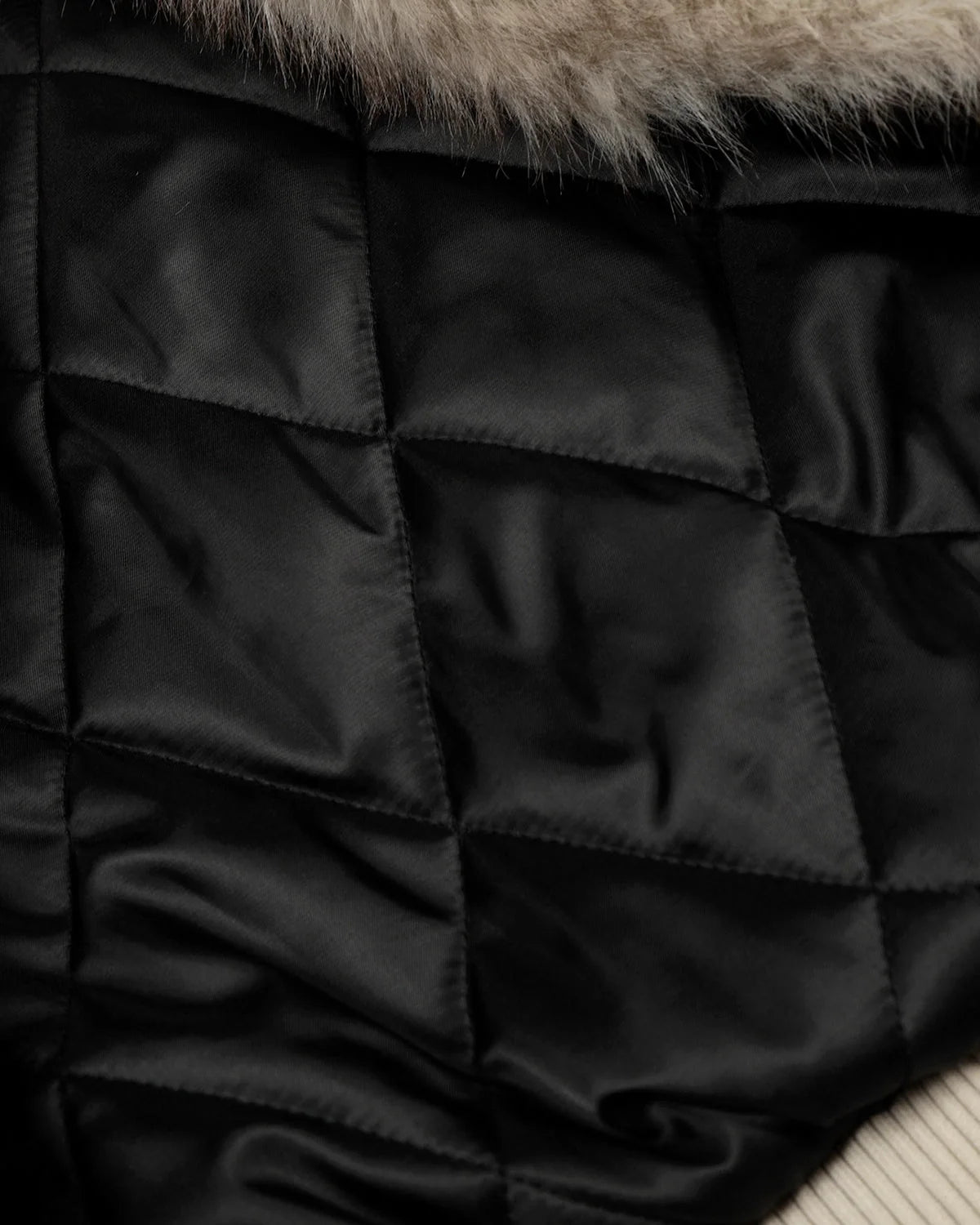 Omygoods Slanted Clasp Fireman Padded Jacket