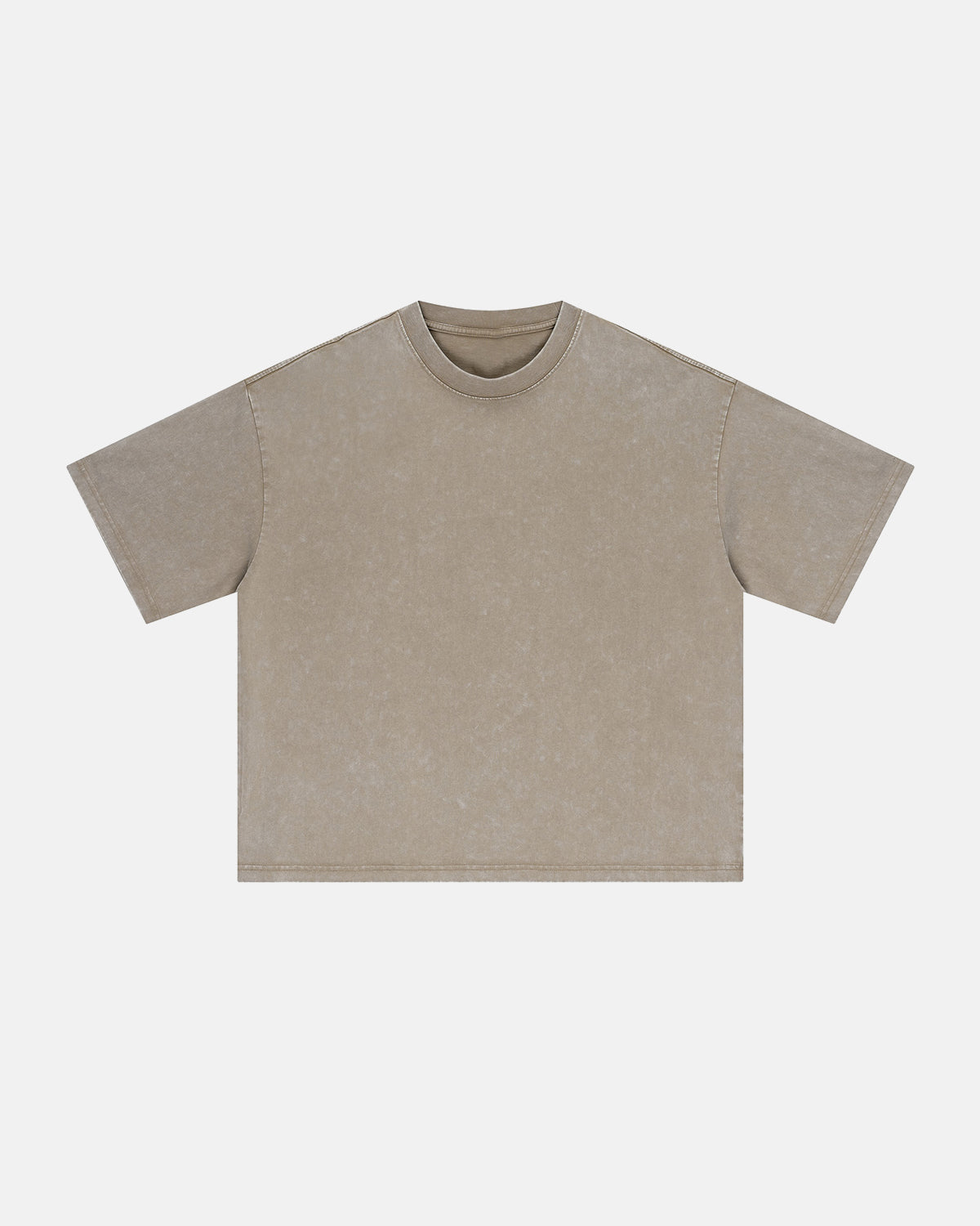 Omygoods Snow Washed Heavyweight Boxy T-Shirt