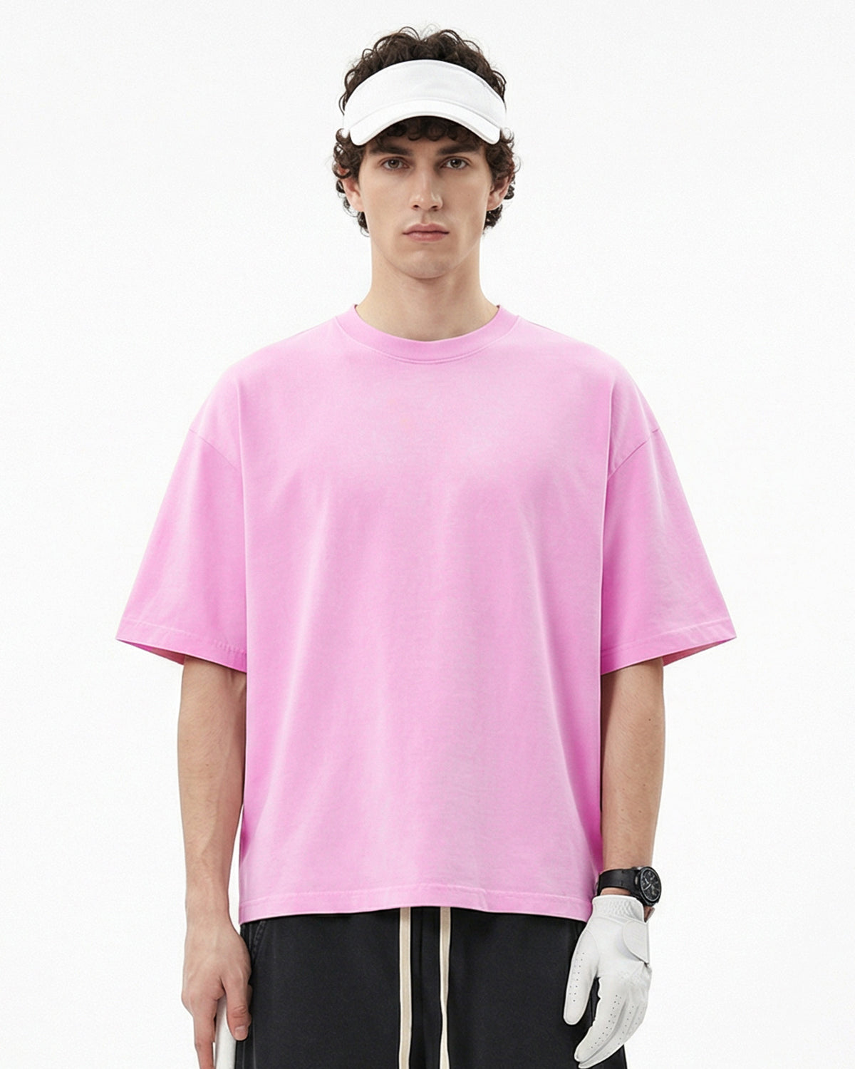 Omygoods Snow Washed Heavyweight Boxy T-Shirt