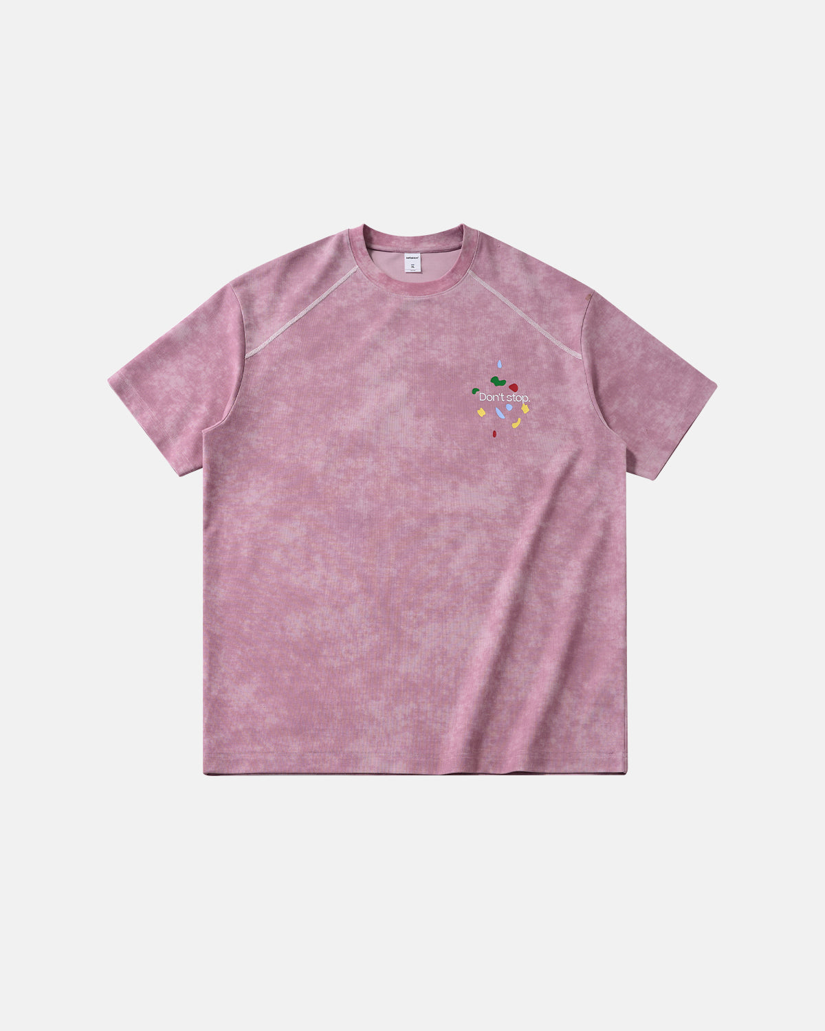 Omygoods Climbing Graphic Puff Print T-Shirt