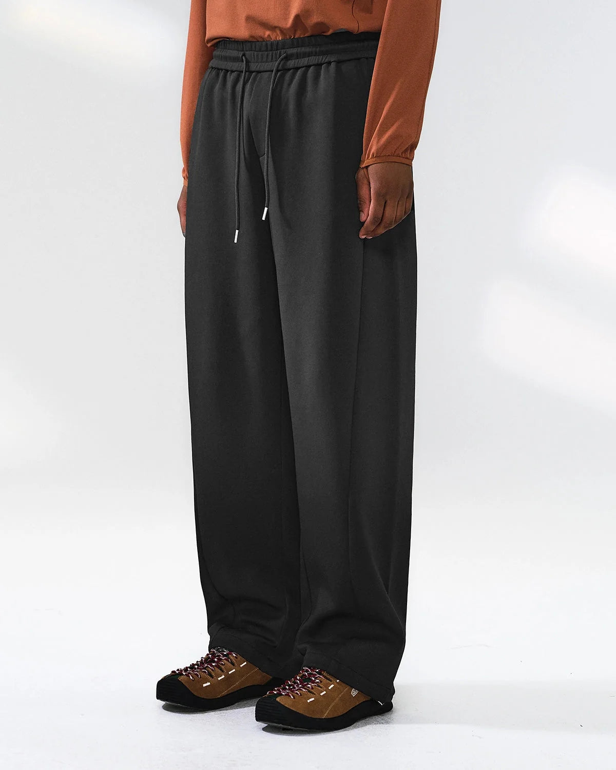Omygoods Soft Touch Straight-Leg Sweatpant
