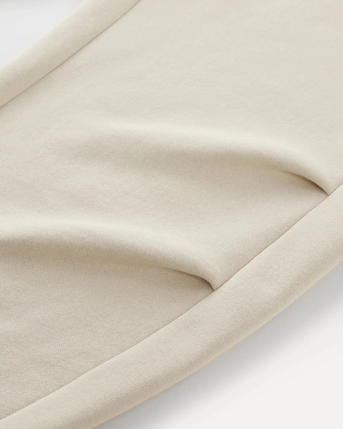 Omygoods Solid Color Fleece Barrel Sweatpant
