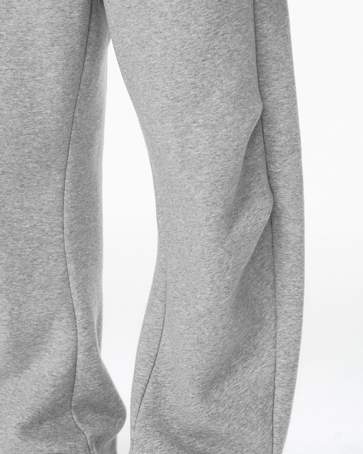 Omygoods Solid Color Fleece Barrel Sweatpant