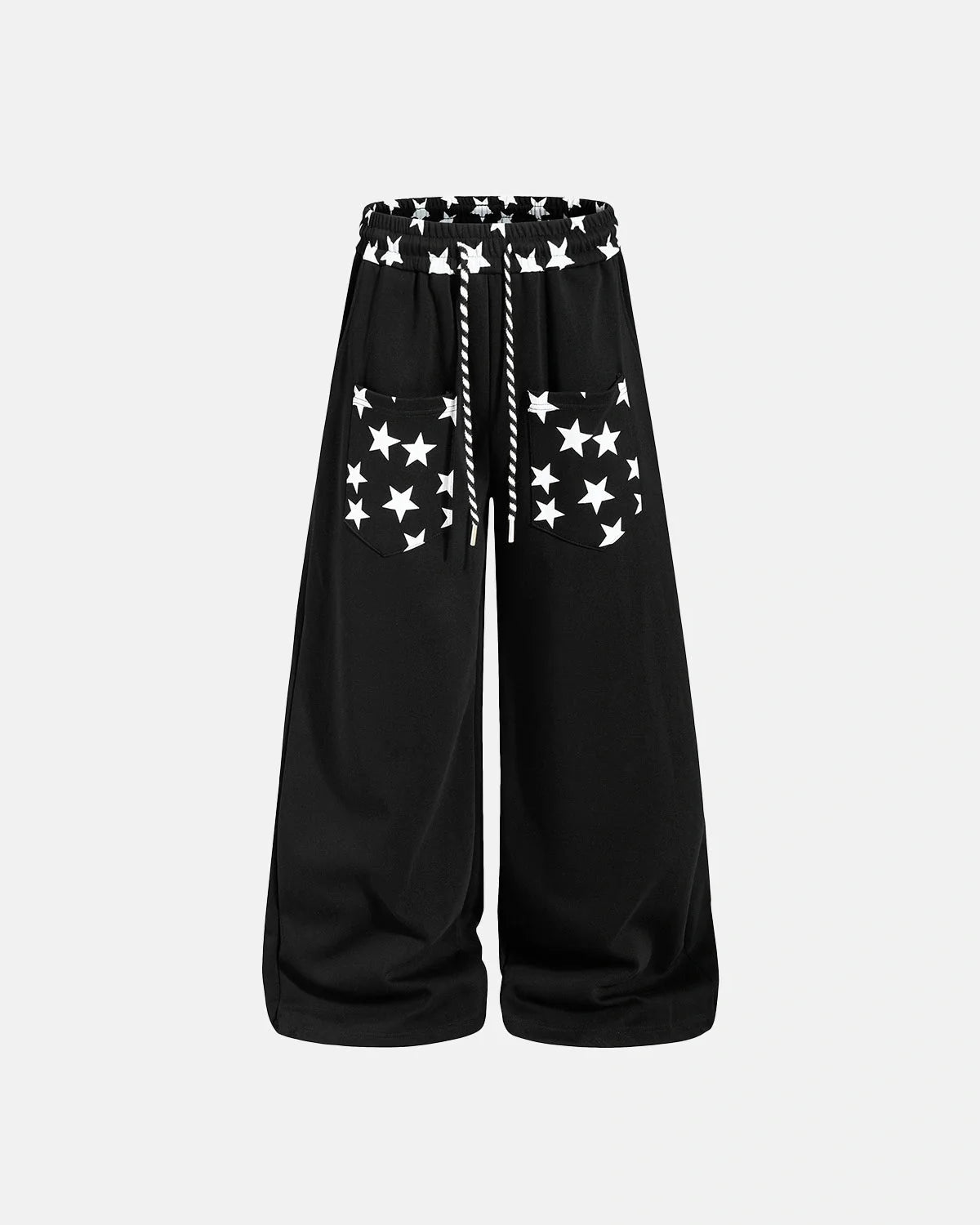 Omygoods Star Graphic Barrel Sweatpants