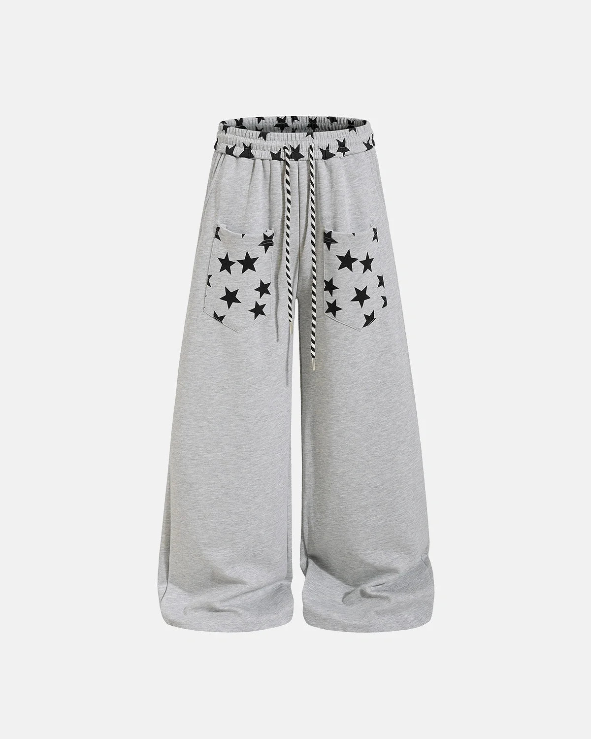 Omygoods Star Graphic Barrel Sweatpants