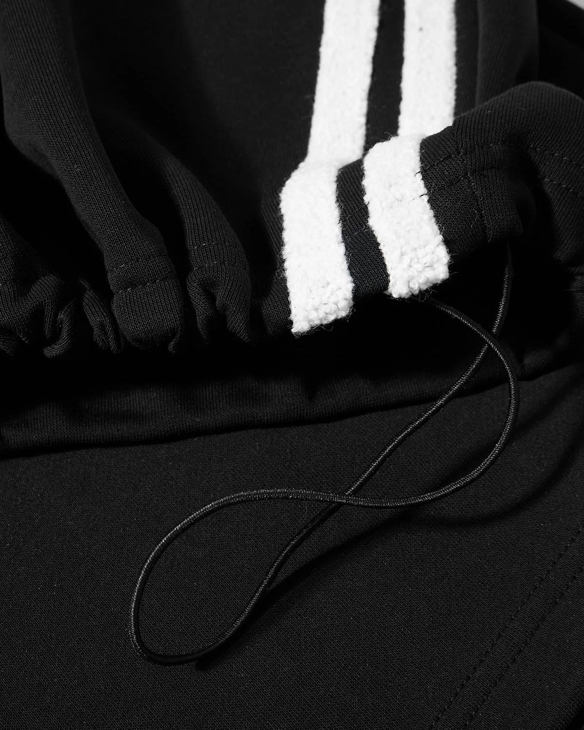 Omygoods Star Stripe Barrel Sweatpants