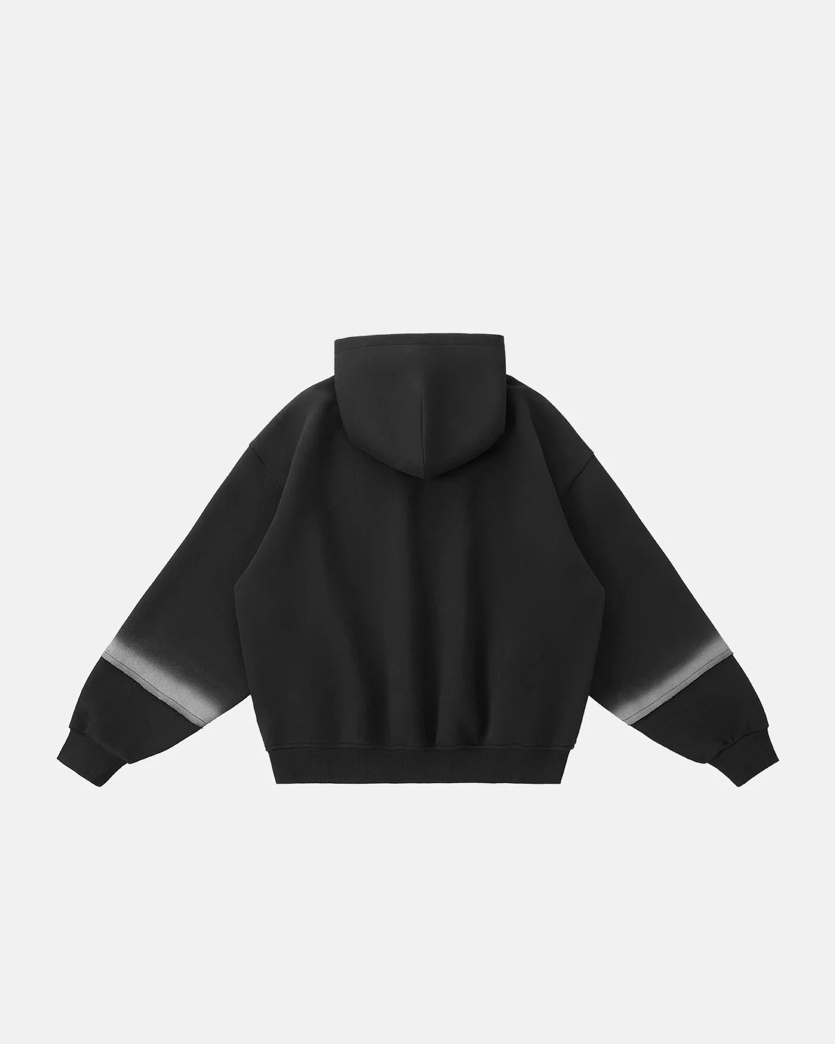 Omygoods Stitching Spray-Painted Hoodie