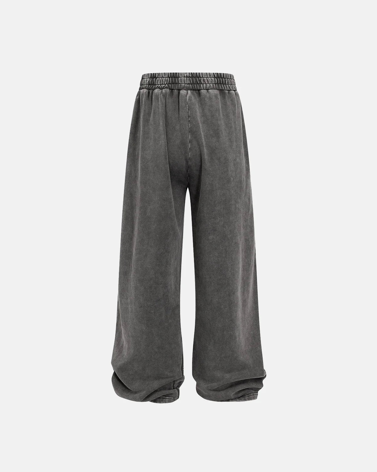 Omygoods Straight Leg Acid Wash Sweatpant