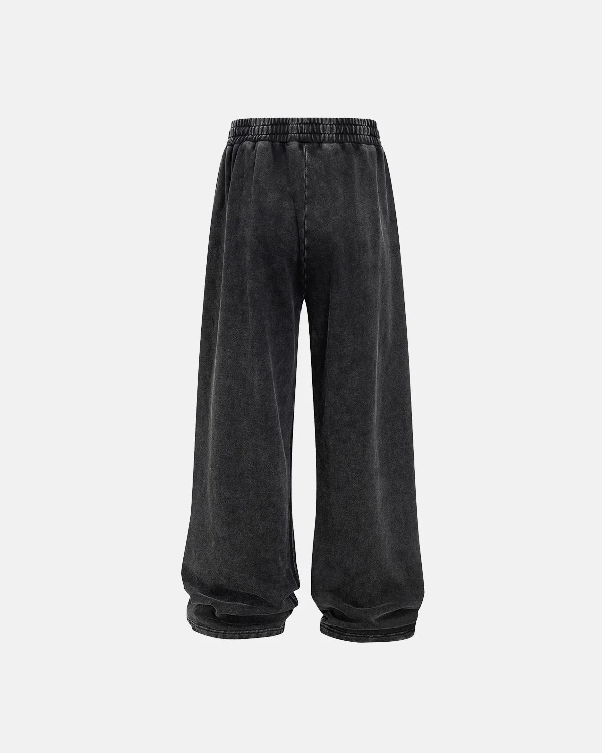Omygoods Straight Leg Acid Wash Sweatpant