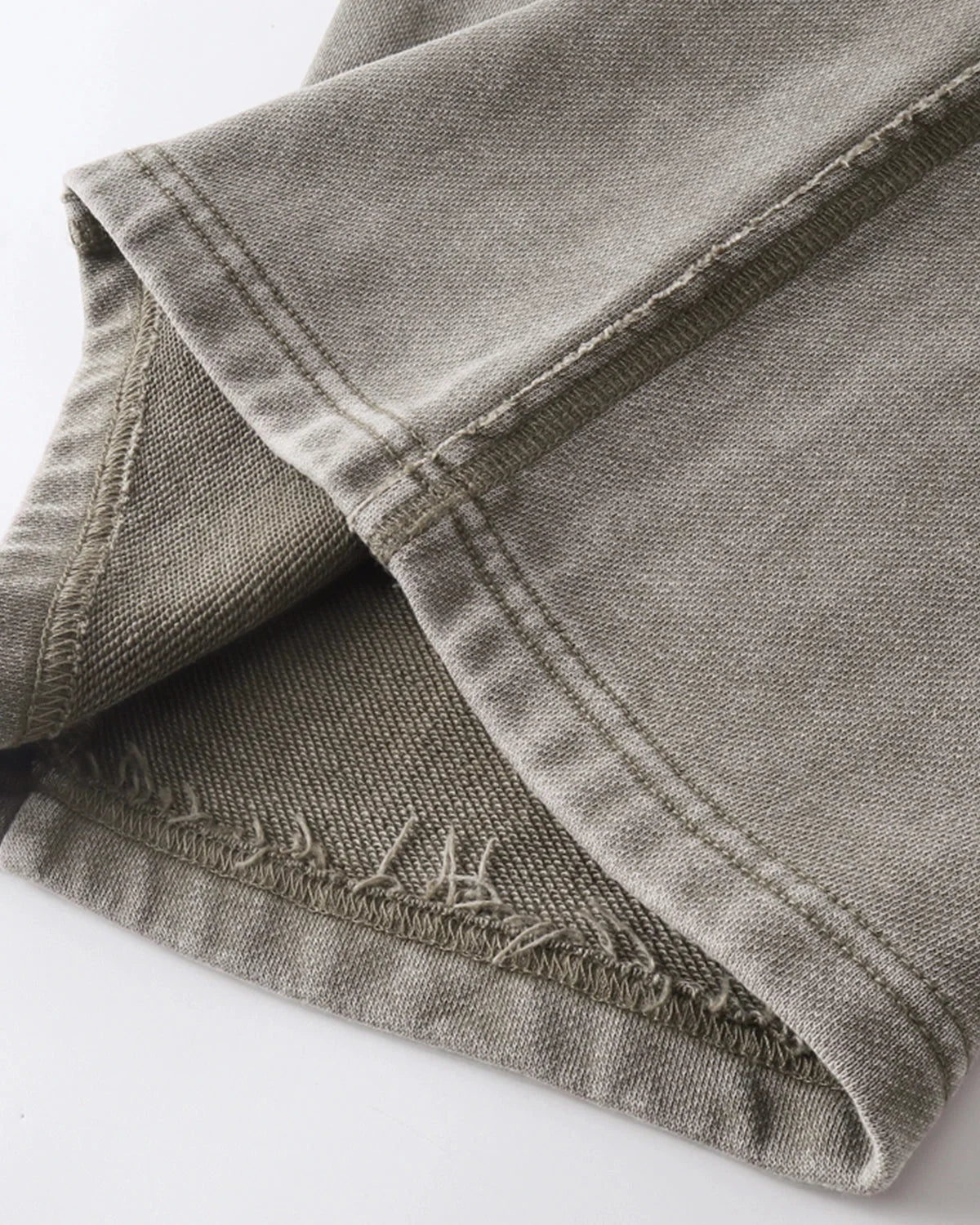 Omygoods Straight Leg Acid Wash Sweatpant