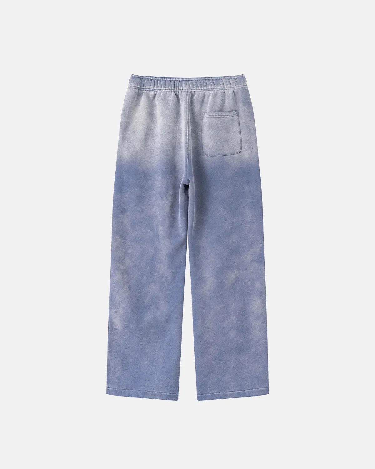 Omygoods Straight-Leg Acid Wash Sweatpants