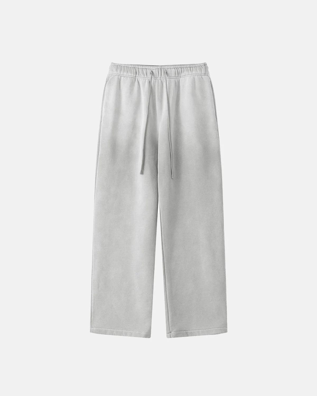 Omygoods Straight-Leg Acid Wash Sweatpants