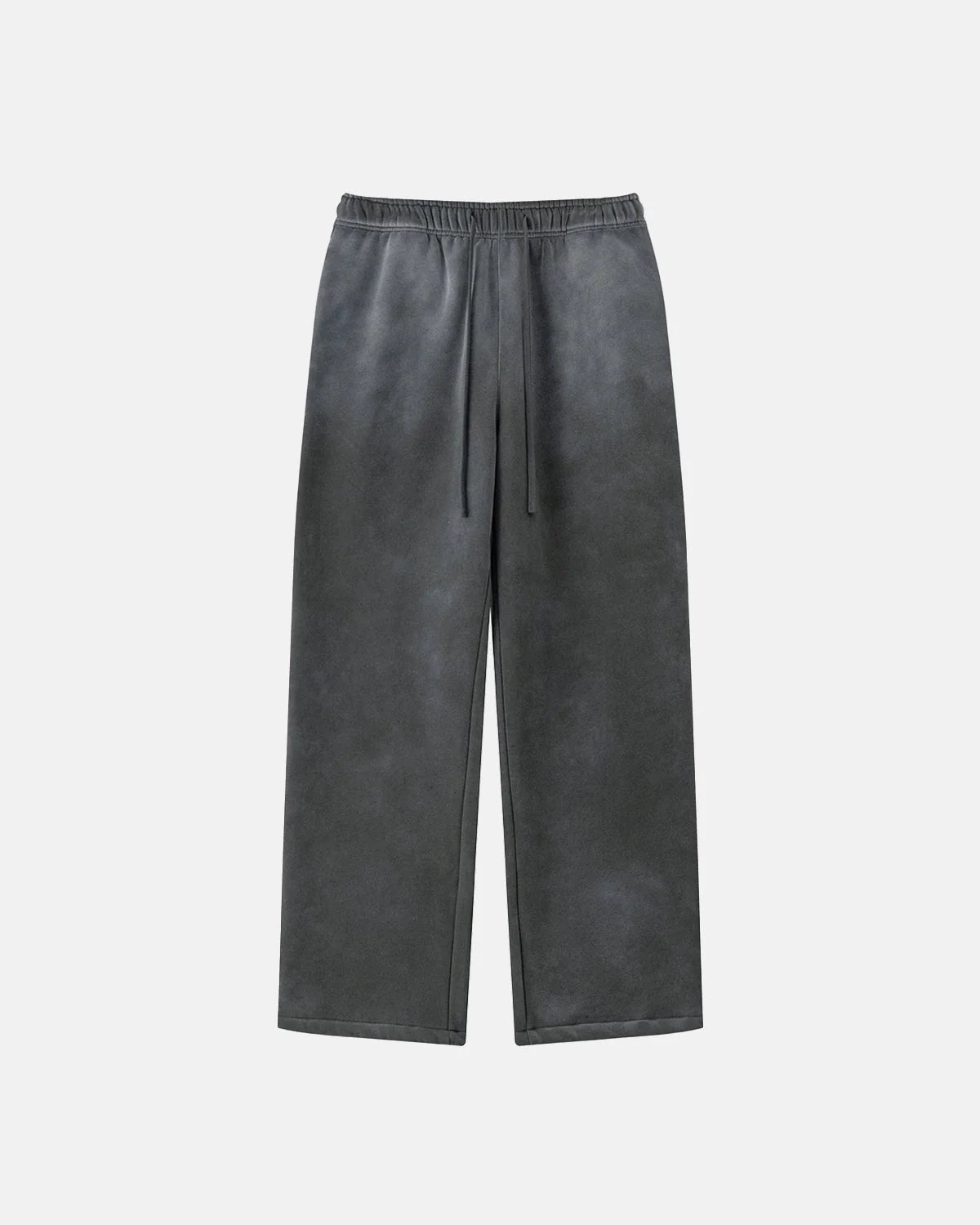 Omygoods Straight-Leg Acid Wash Sweatpants