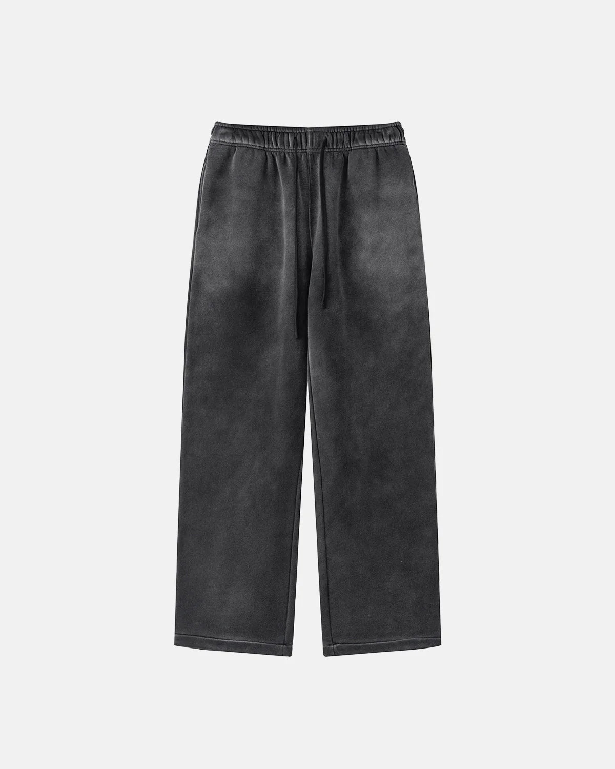 Omygoods Straight-Leg Acid Wash Sweatpants
