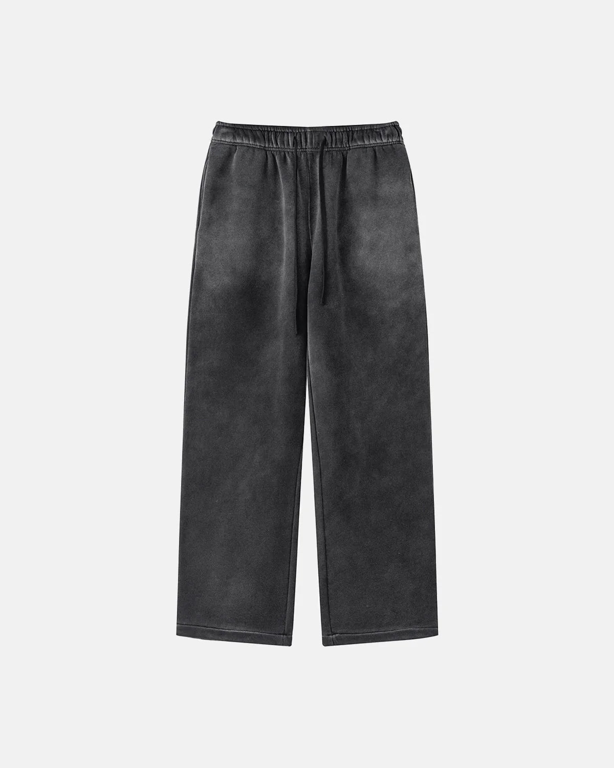 Omygoods Straight-Leg Acid Wash Sweatpants