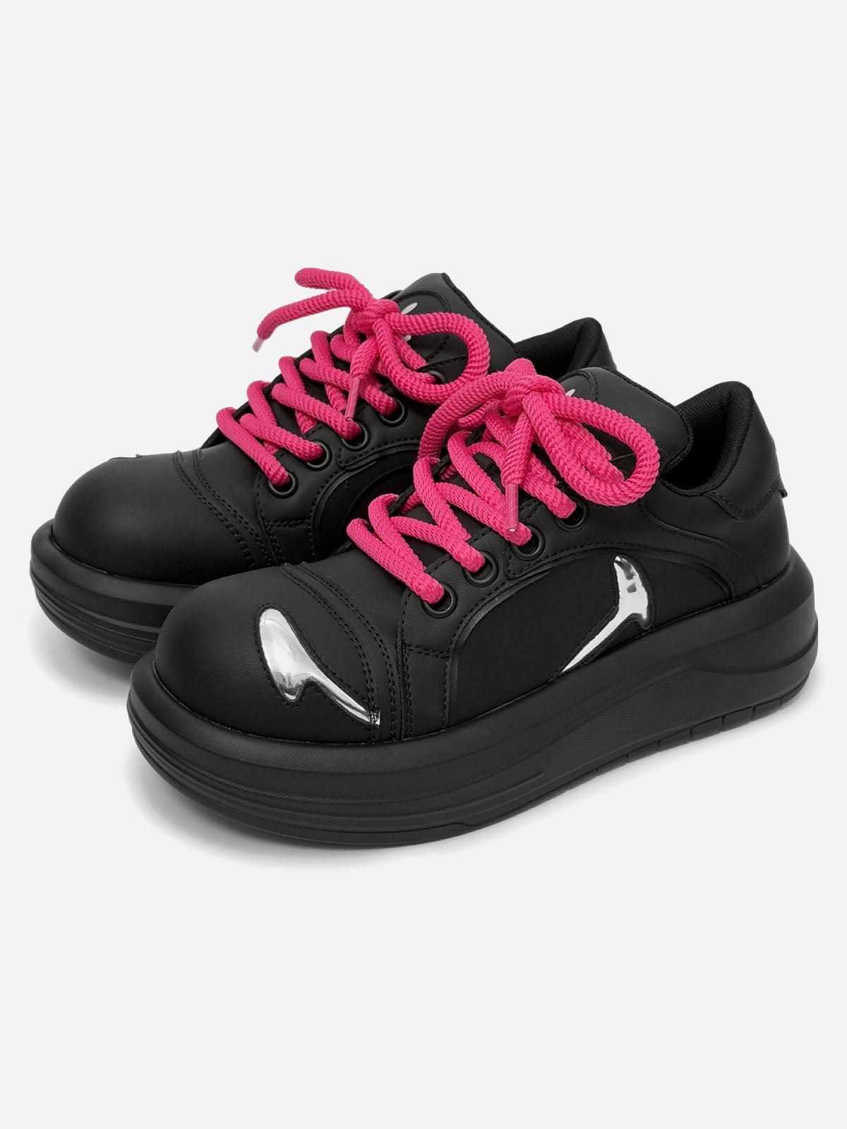 Omygoods Street Deconstructed Split Whisker Sneakers