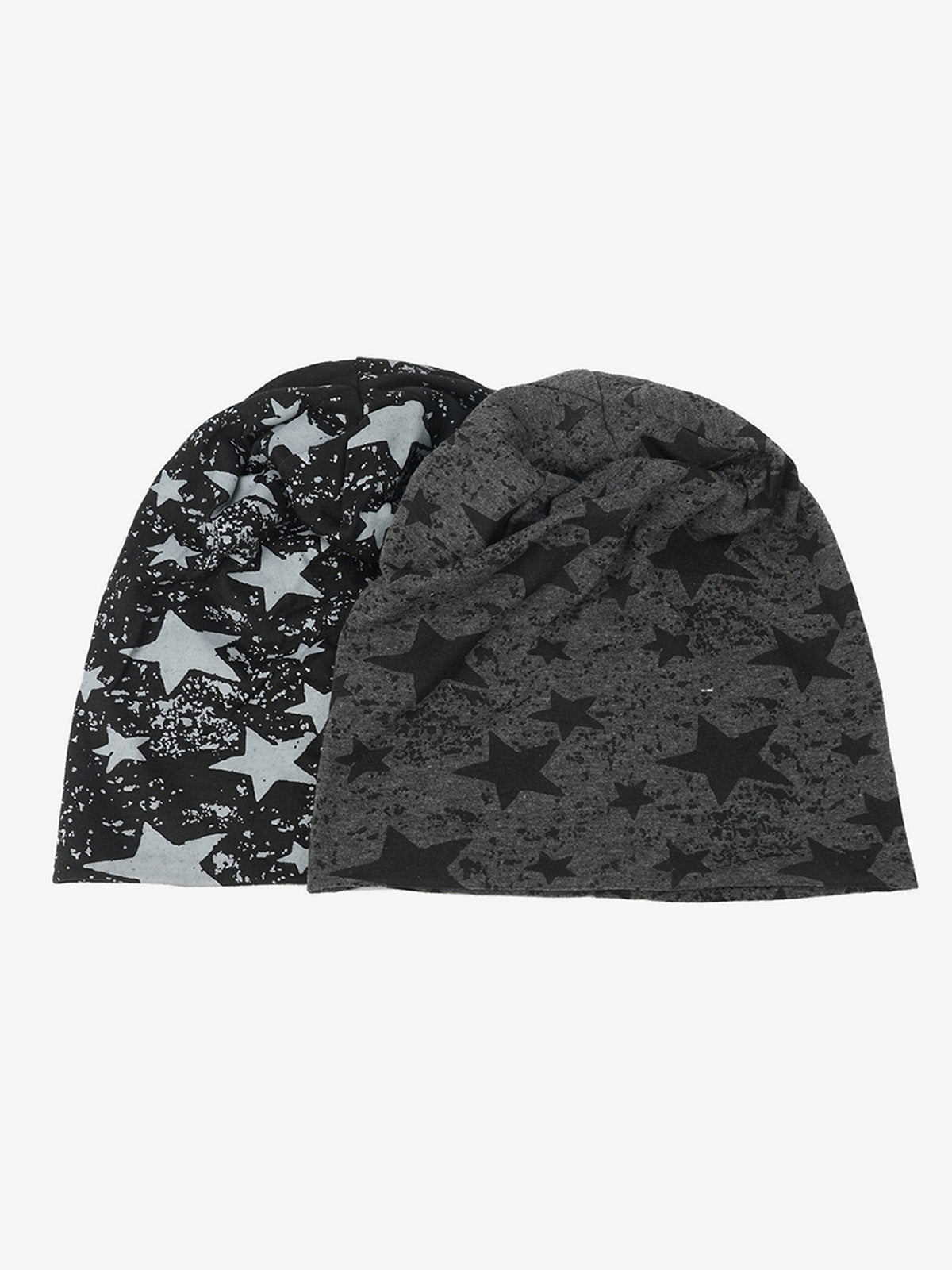 Omygoods Street Double-Layer Five-Pointed Star Pullover Hat