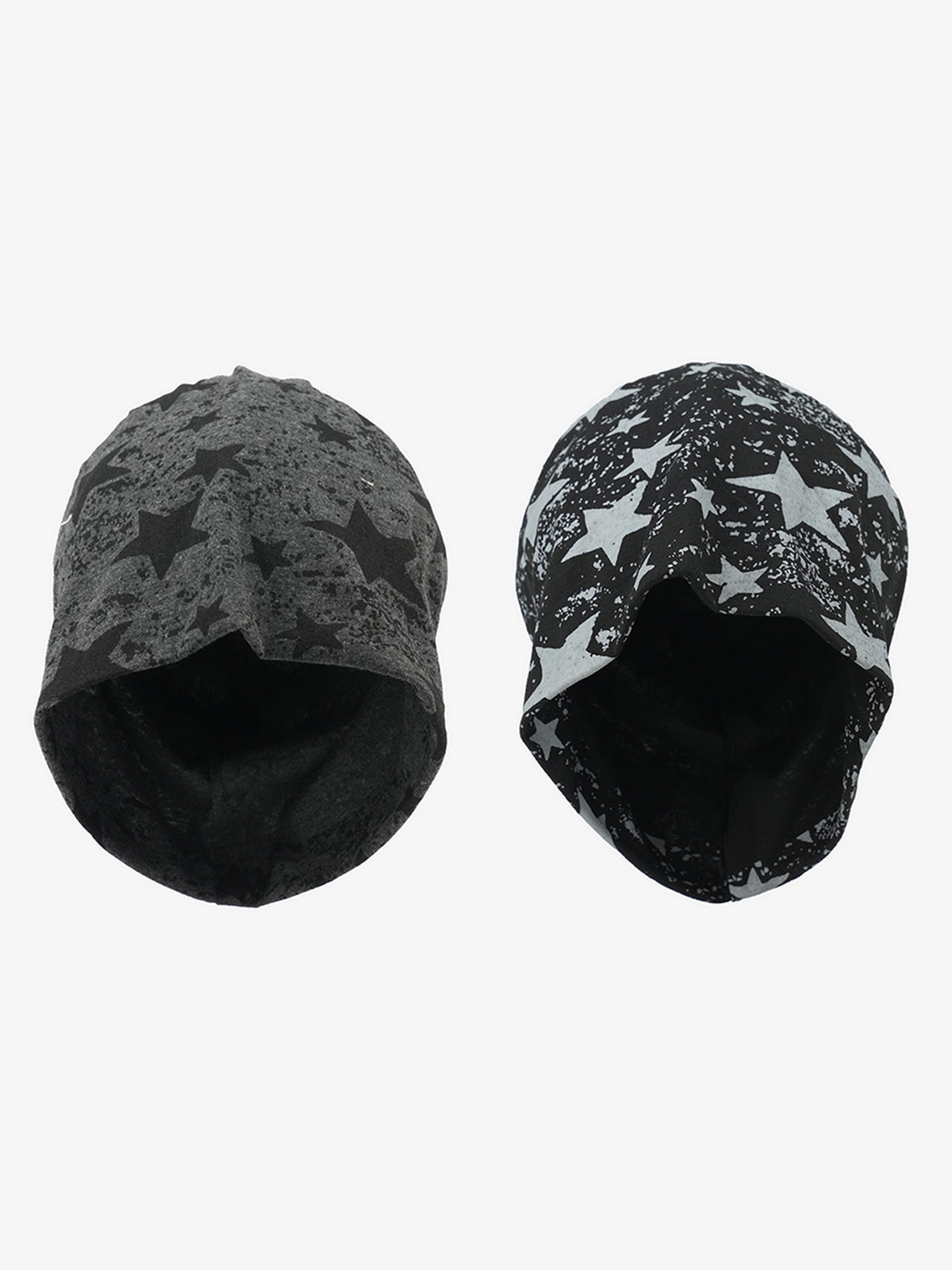 Omygoods Street Double-Layer Five-Pointed Star Pullover Hat
