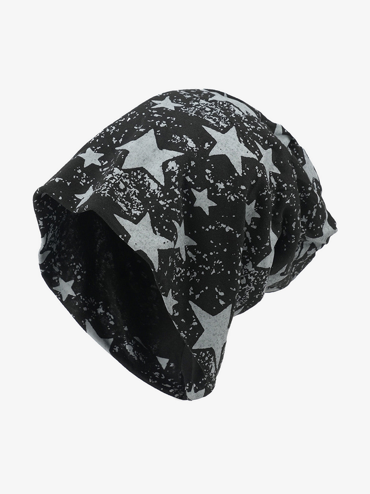 Omygoods Street Double-Layer Five-Pointed Star Pullover Hat