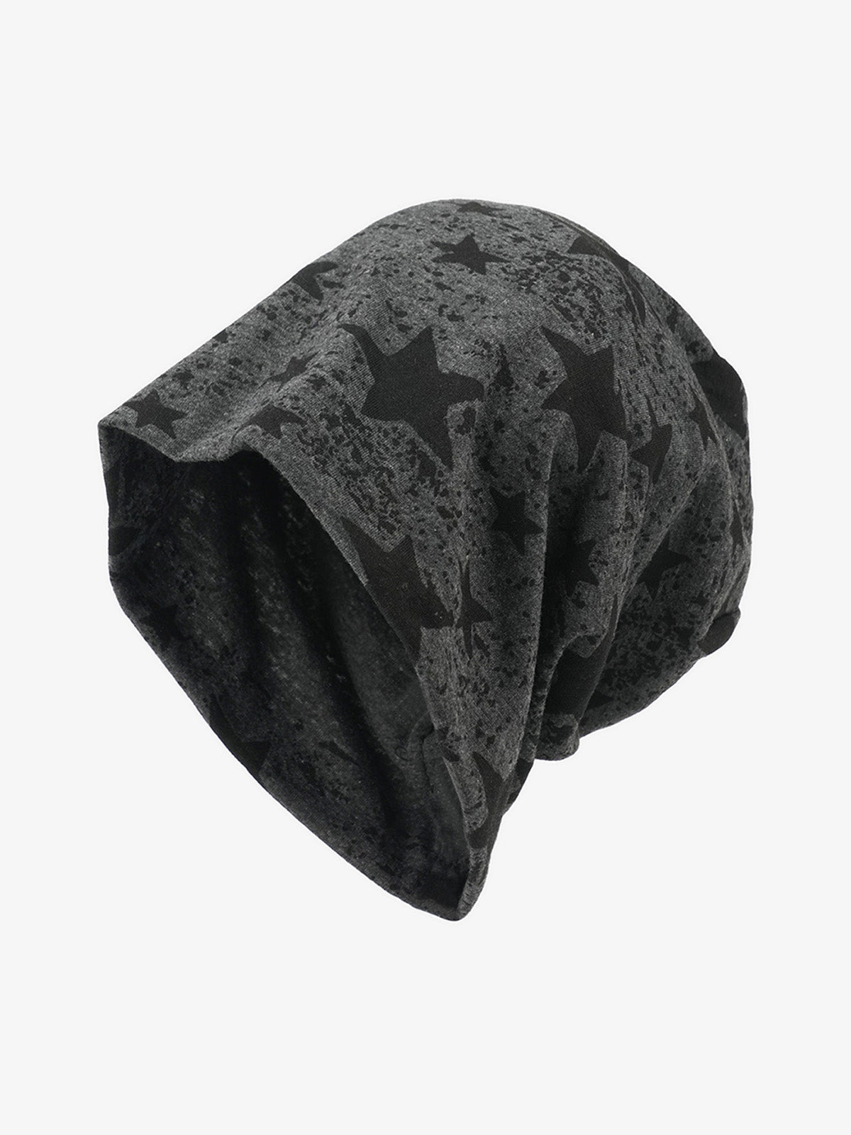Omygoods Street Double-Layer Five-Pointed Star Pullover Hat