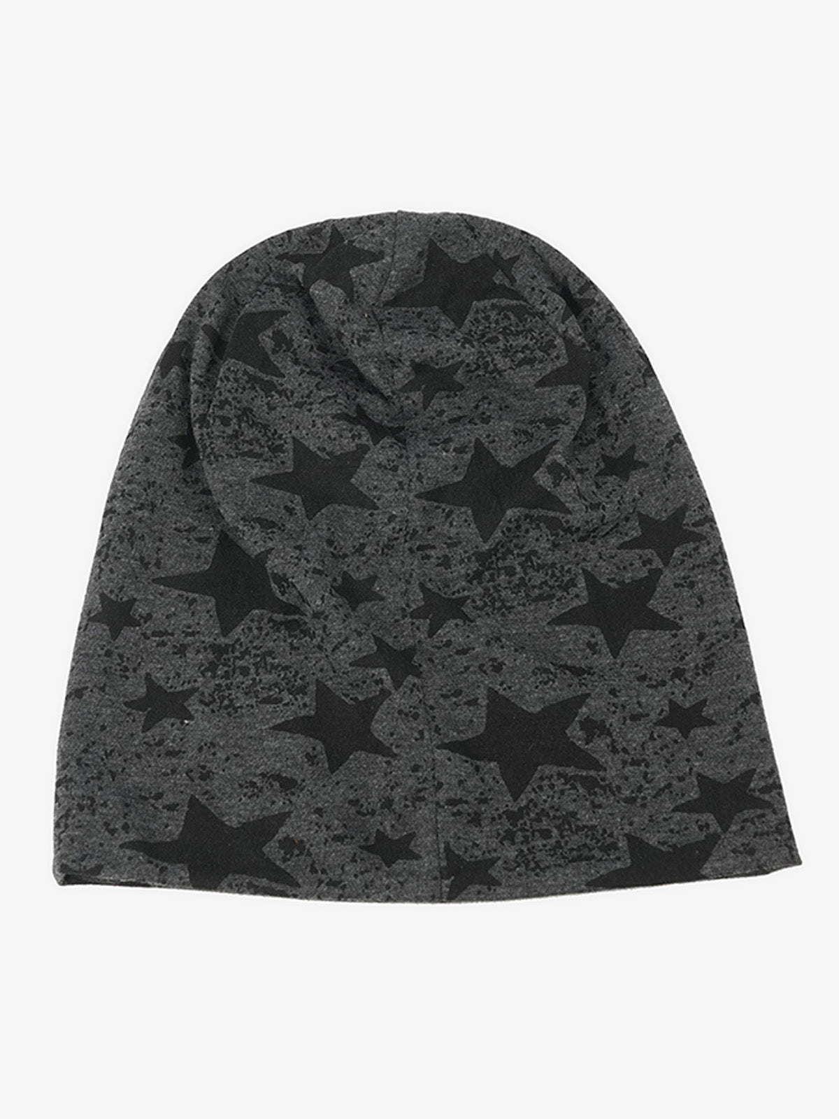 Omygoods Street Double-Layer Five-Pointed Star Pullover Hat