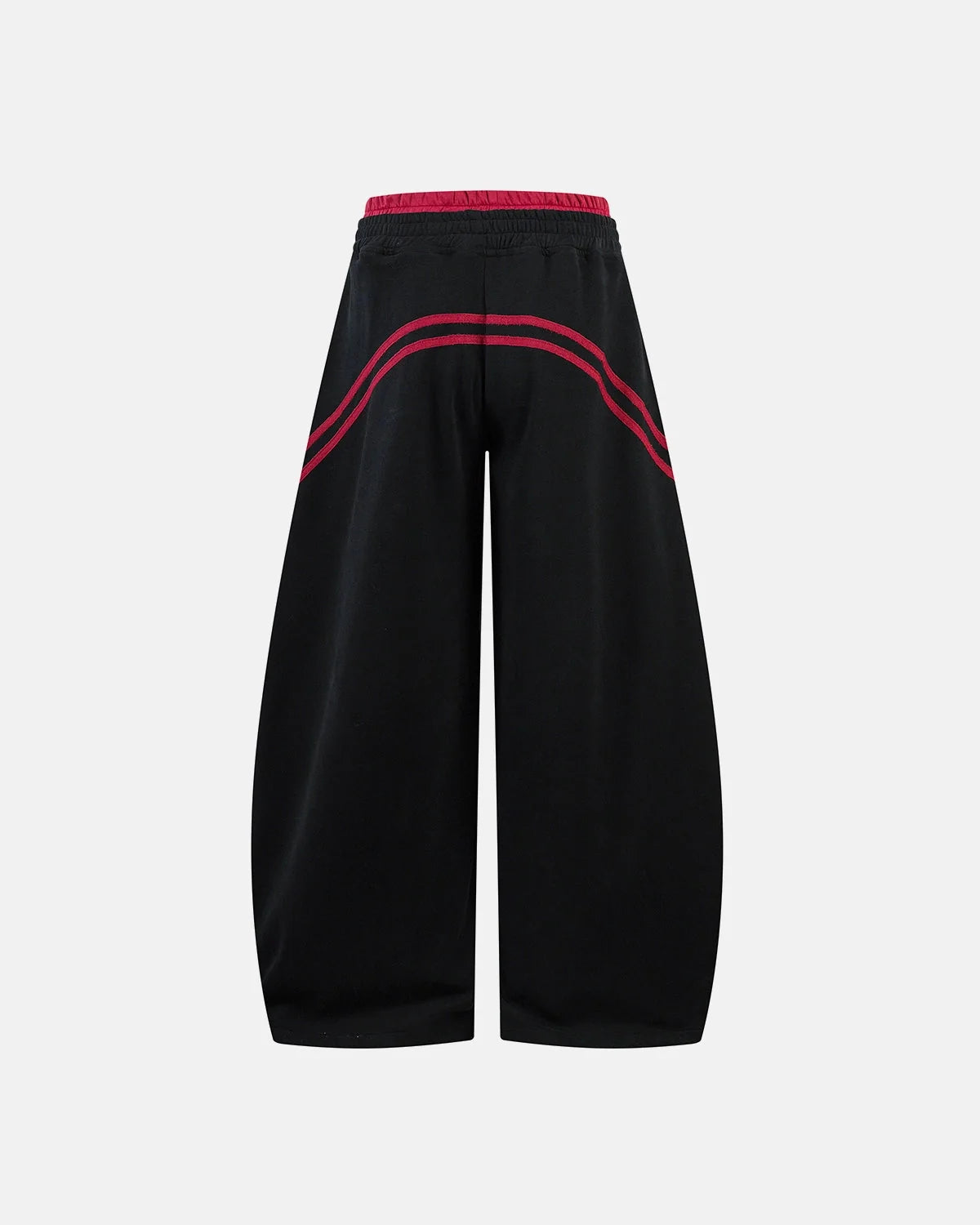 Omygoods Striped Baggy Sweatpants