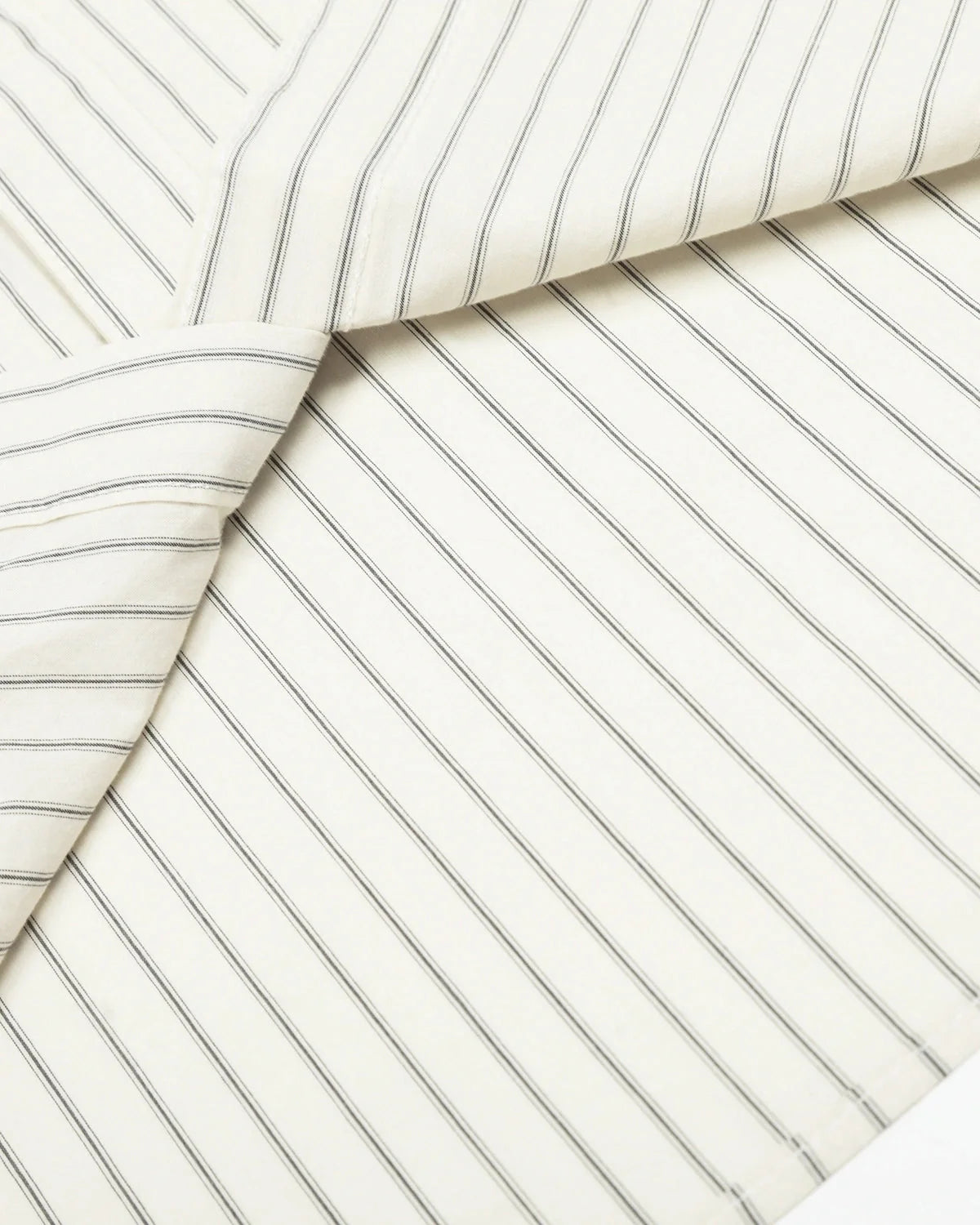 Omygoods Striped Embroidered Short-Sleeve Shirt