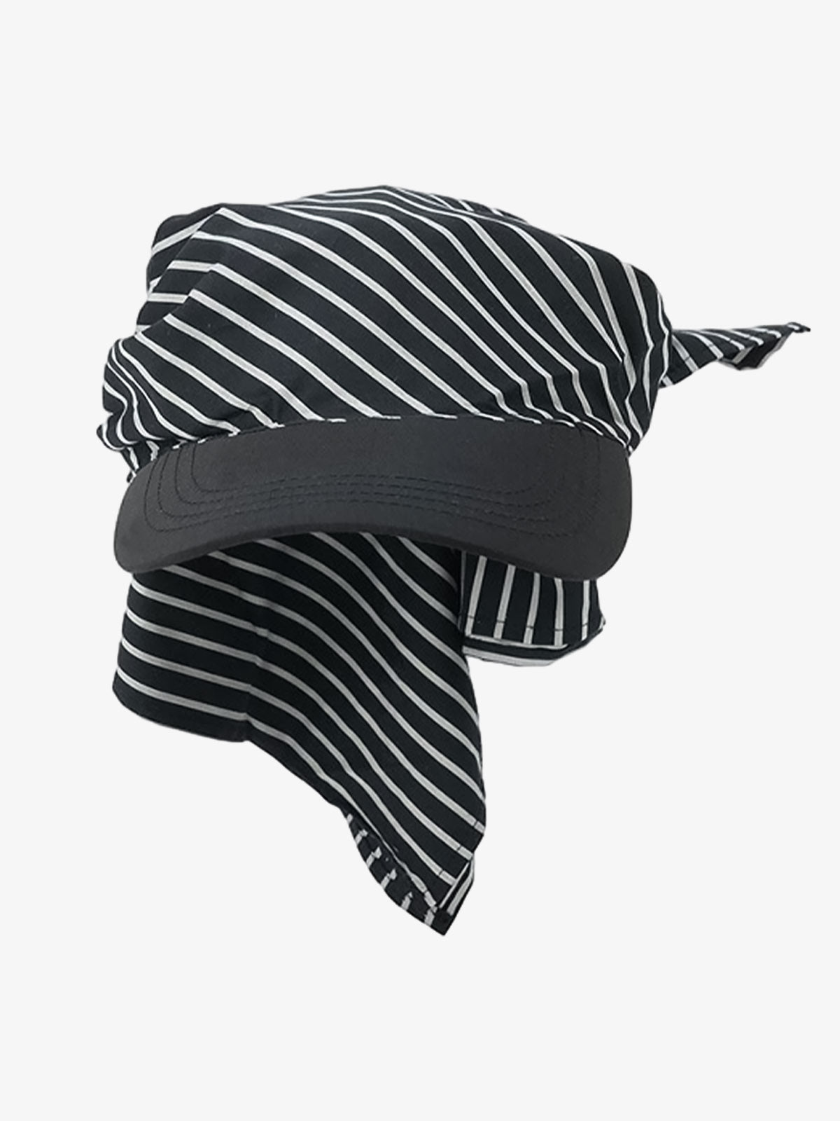Omygoods Striped Tie Baseball Cap