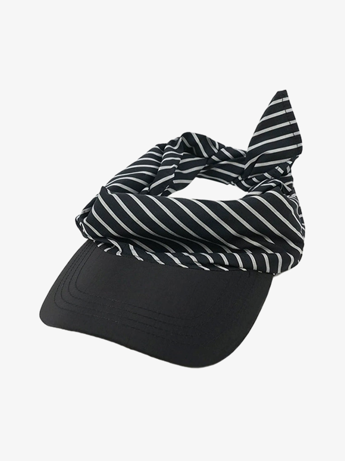 Omygoods Striped Tie Baseball Cap