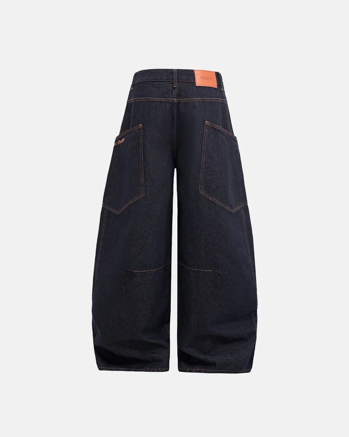 Omygoods Super Raw Barrel Jeans