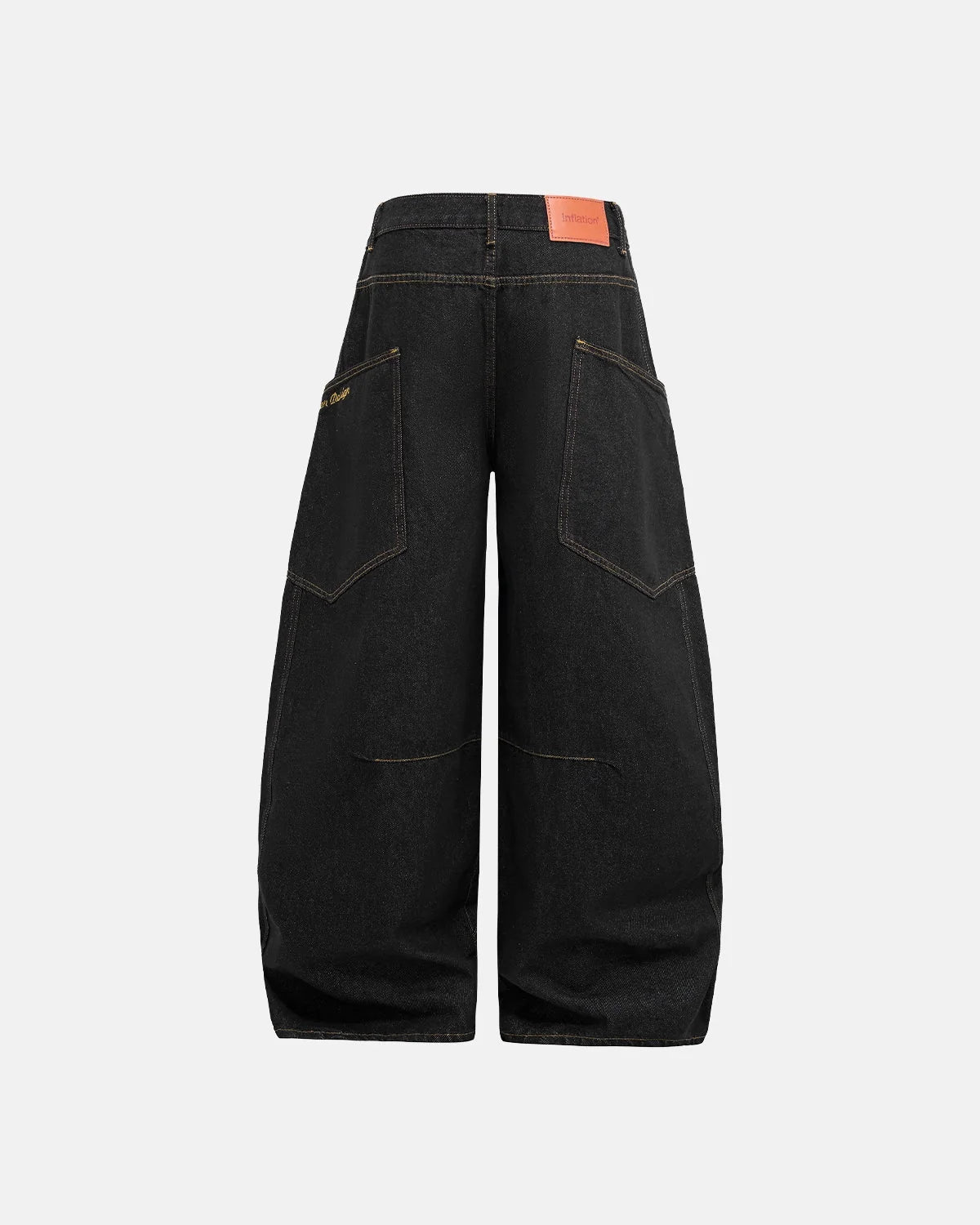 Omygoods Super Raw Barrel Jeans
