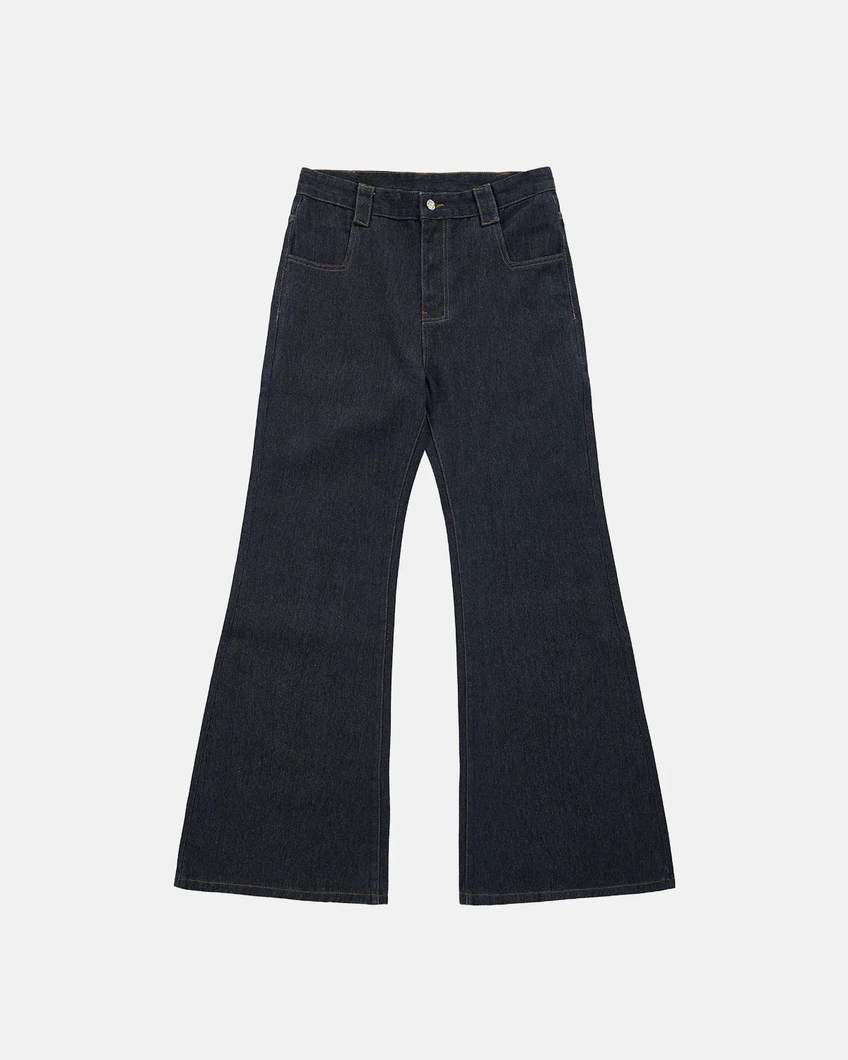 Omygoods Super Raw Flared Baggy Jeans