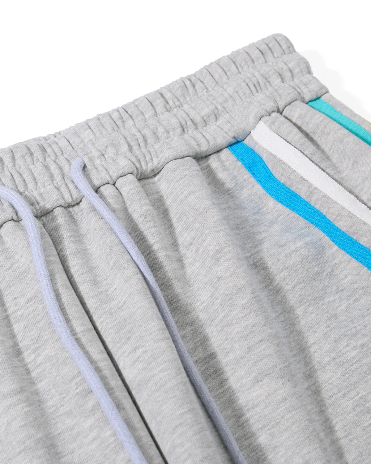 Omygoods Contrast Stripe Barrel Sweatpants