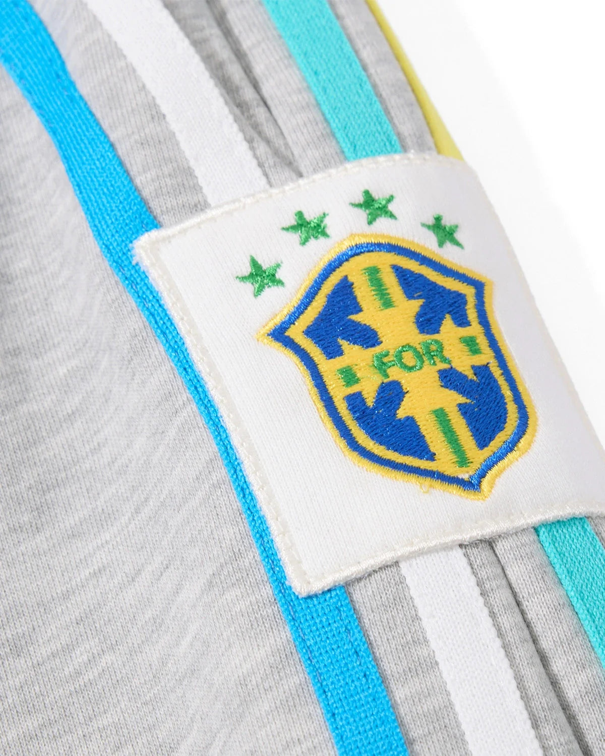 Omygoods Contrast Stripe Barrel Sweatpants