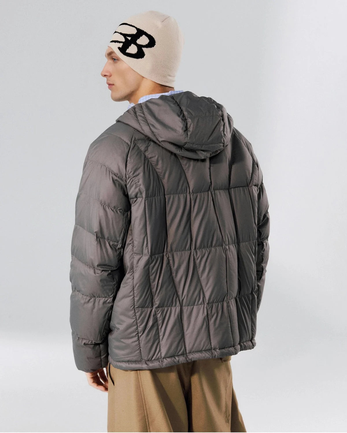 Omygoods Ultra-Light Hooded Down Jacket