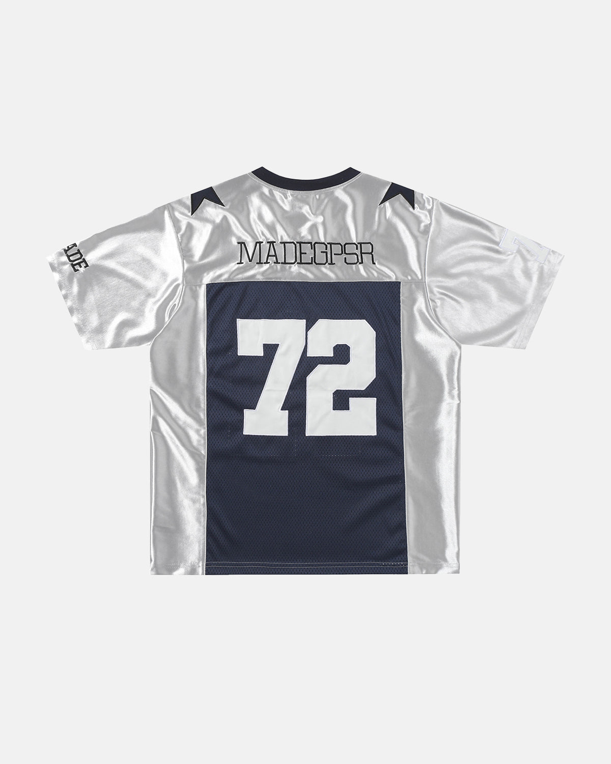 Omygoods Vintage 72 Mesh Football Jersey