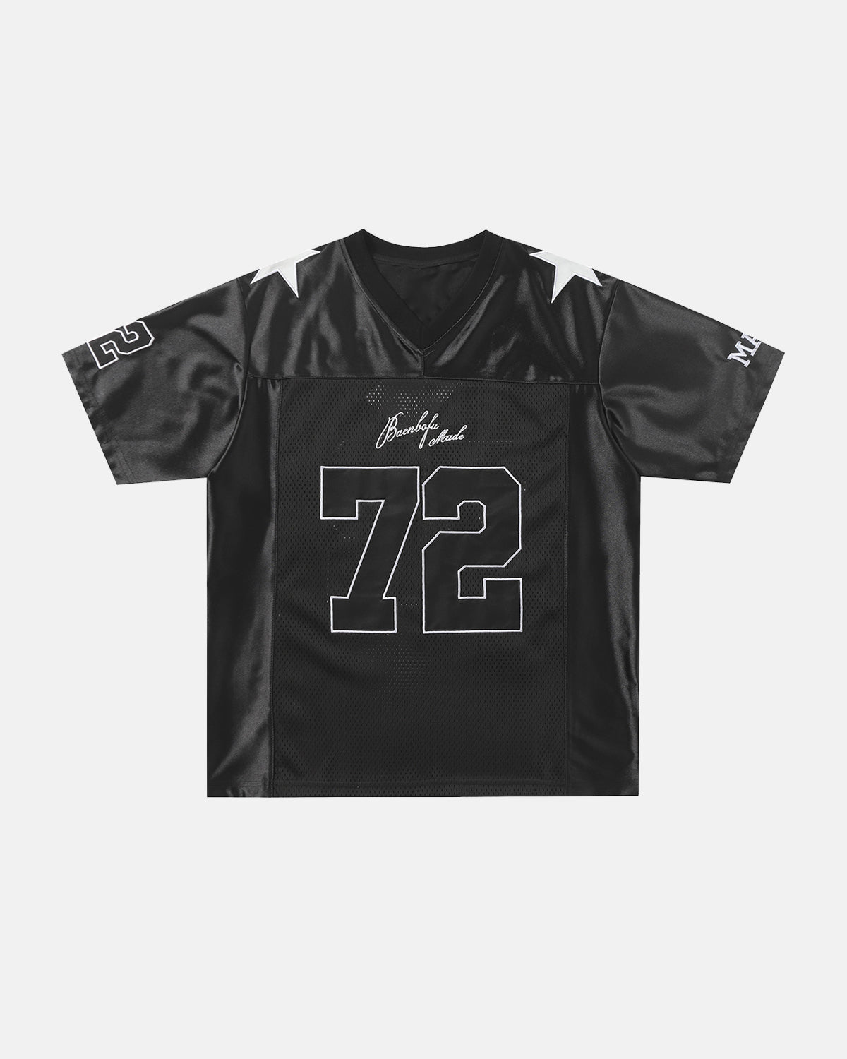 Omygoods Vintage 72 Mesh Football Jersey