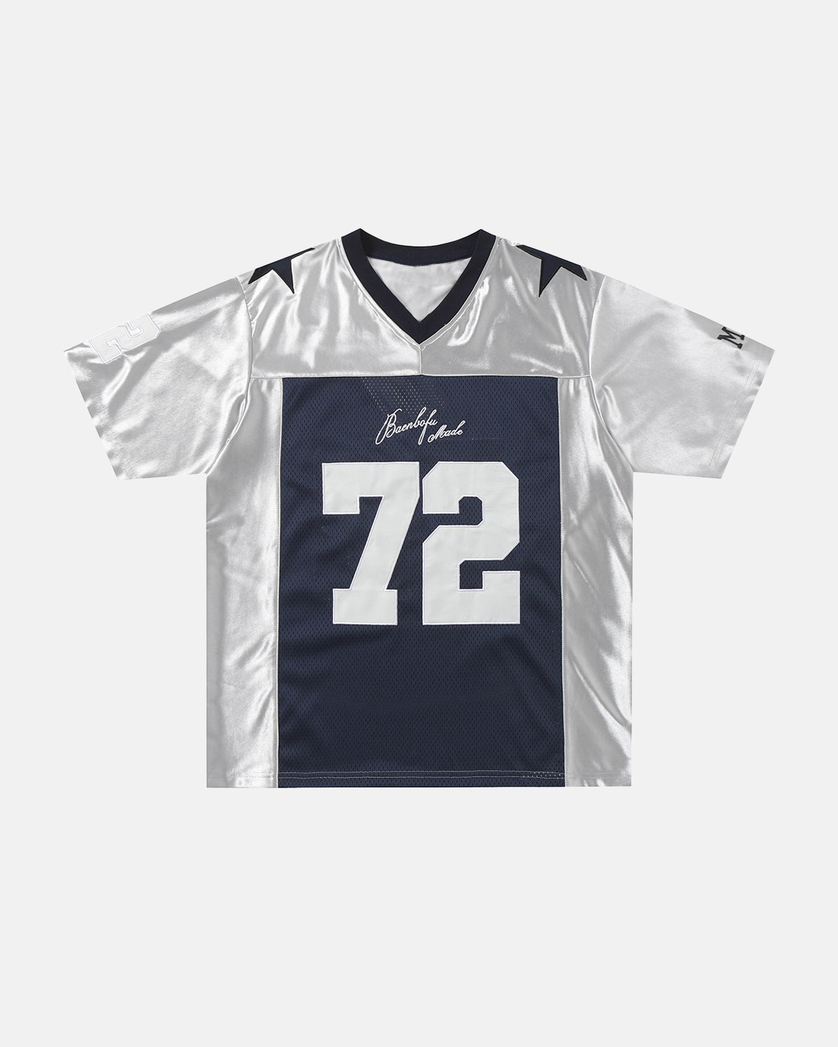 Omygoods Vintage 72 Mesh Football Jersey