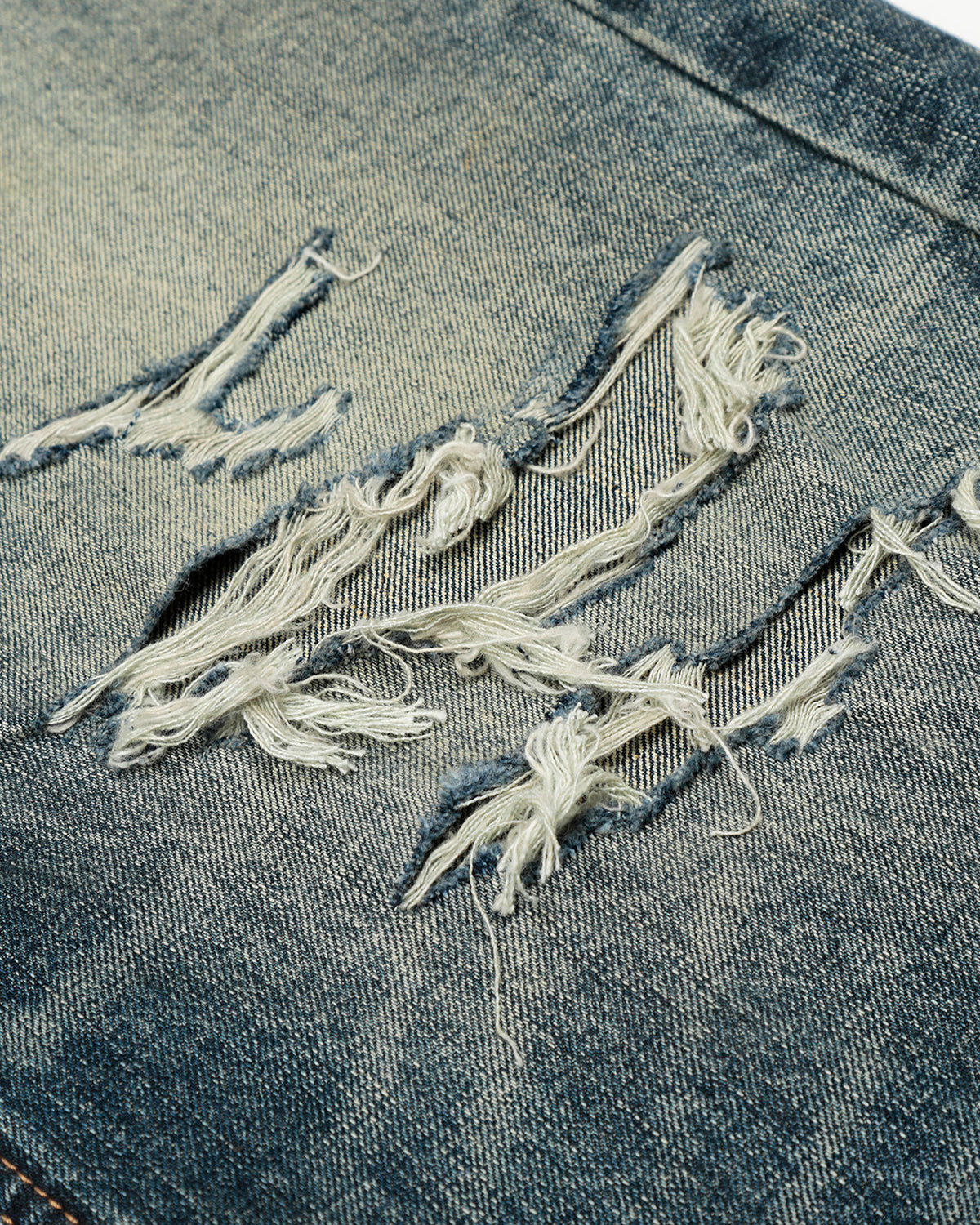 Omygoods Vintage Distressed Baggy Jeans