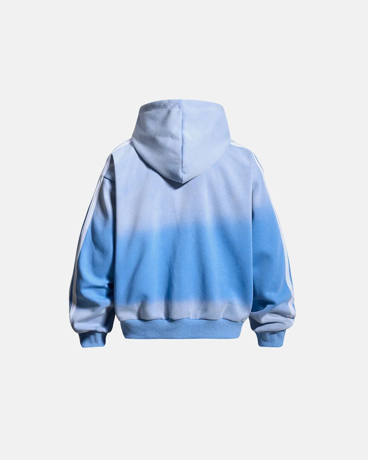 Omygoods Vintage Graphic Zip-Up Hoodie