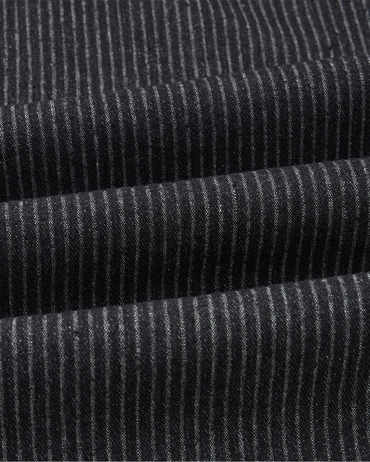 Omygoods Vintage Pinstripe Pleated Barrel Jeans