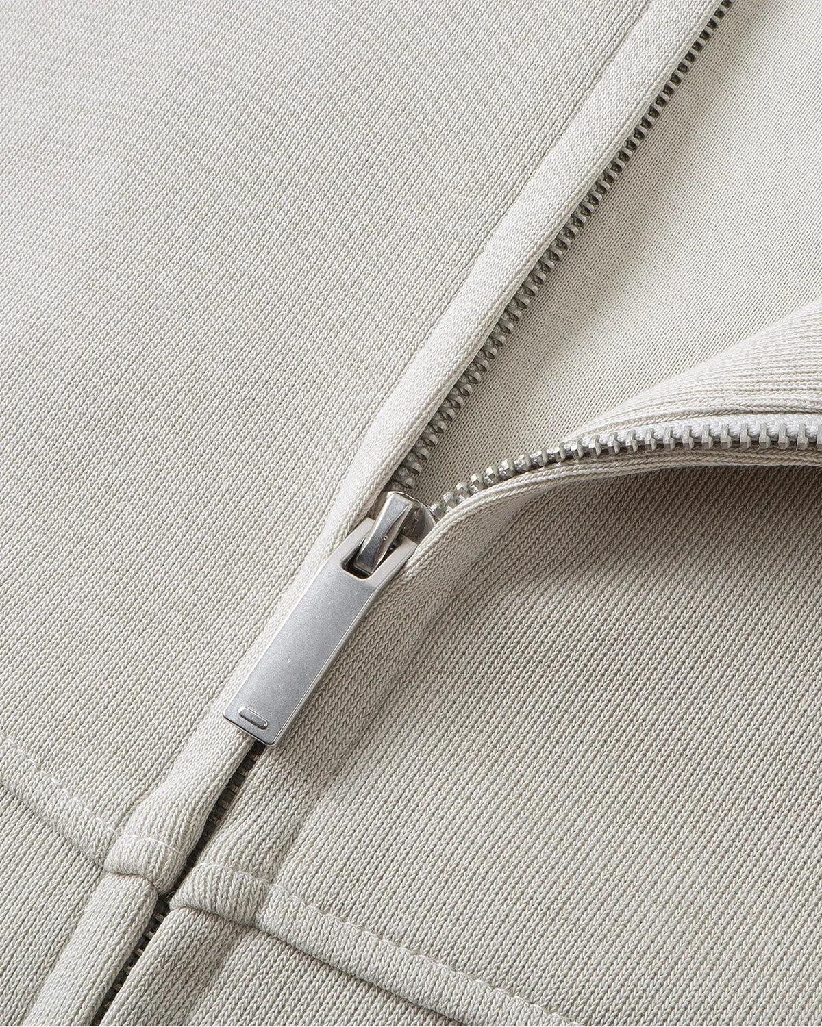 Omygoods Graphic Boxy Zip Up Hoodie