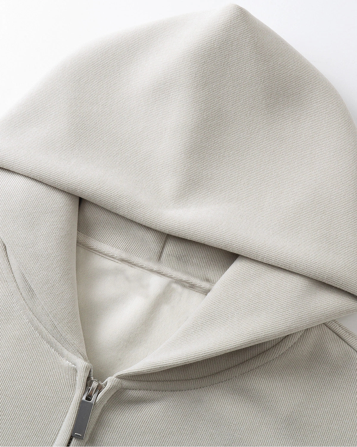Omygoods Graphic Boxy Zip Up Hoodie