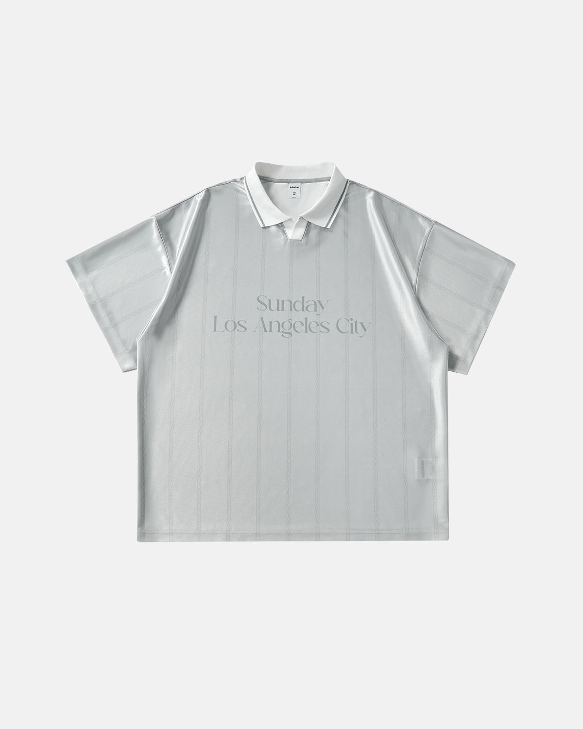 Omygoods Vintage Striped Polo Jersey