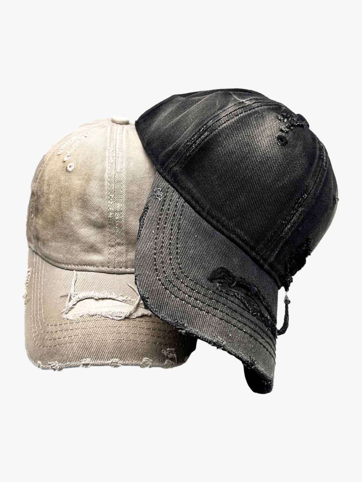 Omygoods Vintage Washed Baseball Cap